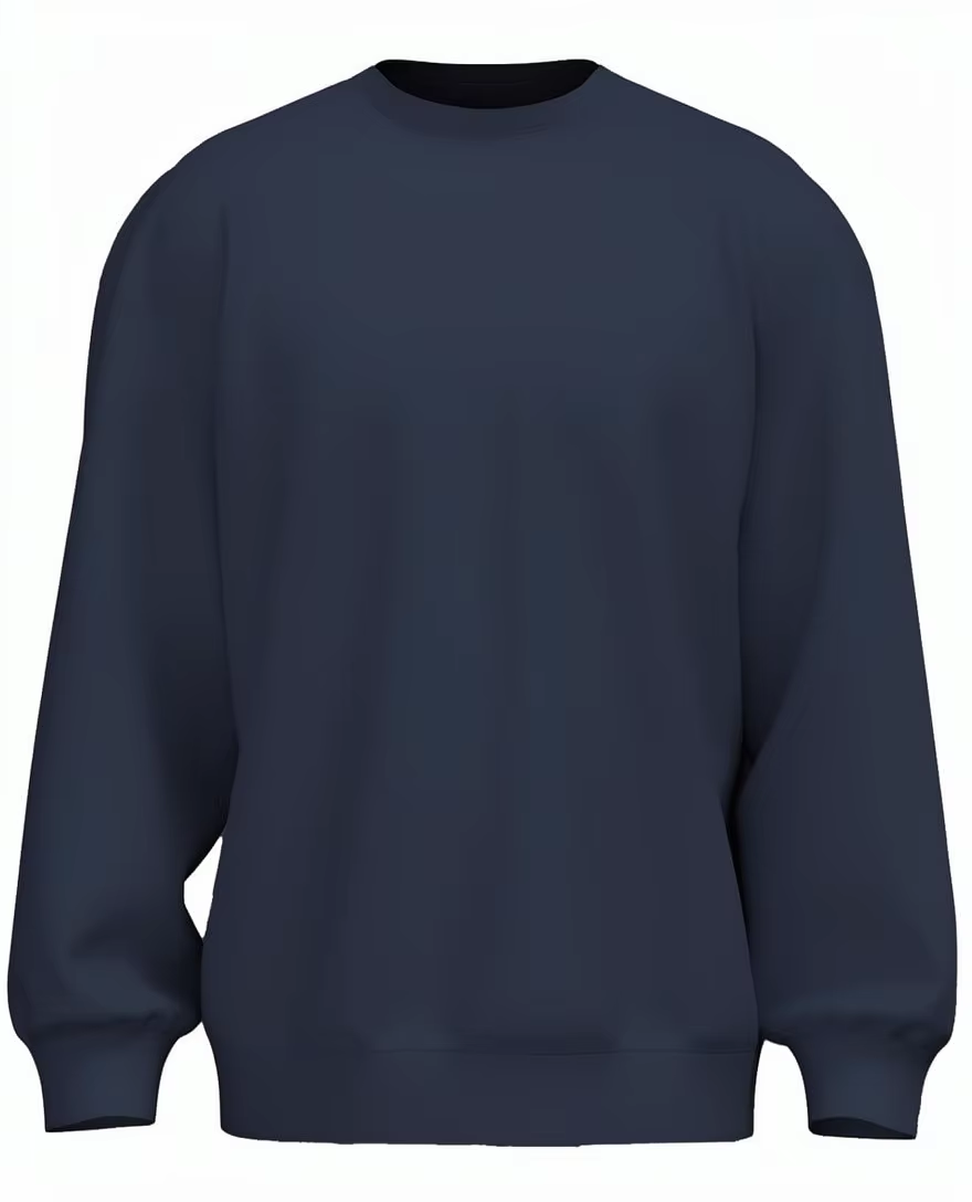 Generic Men’s Oversized Heavyweight French Terry Hoodie – Cotton Winter Pullover